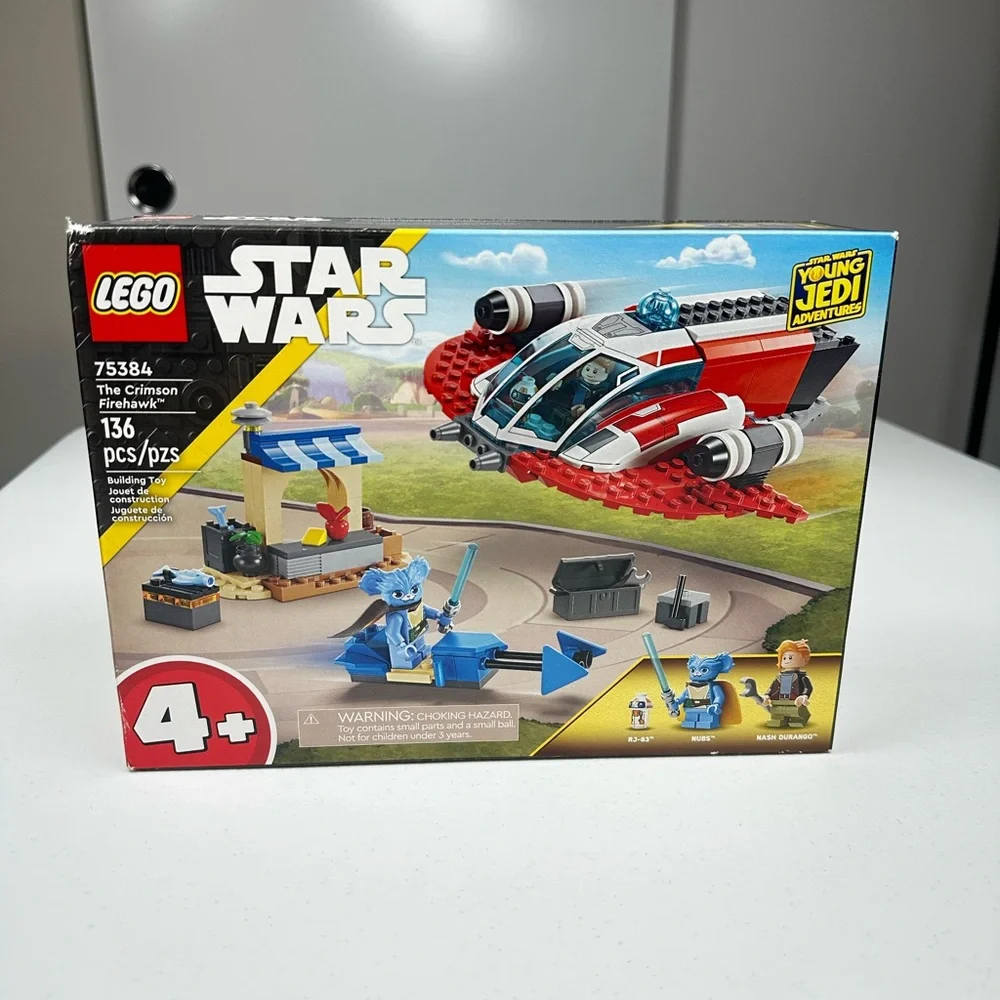 LEGO Star Wars: Young Jedi Adventures The Crimson Firehawk (75384) New Sealed